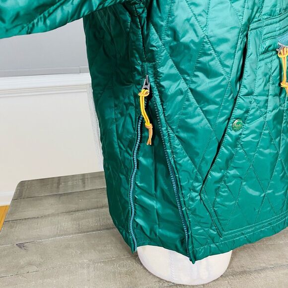 Polo Ralph Lauren Green Quilted Anorak Hooded Jacket Size S NWT 298$ - Picture 5 of 13